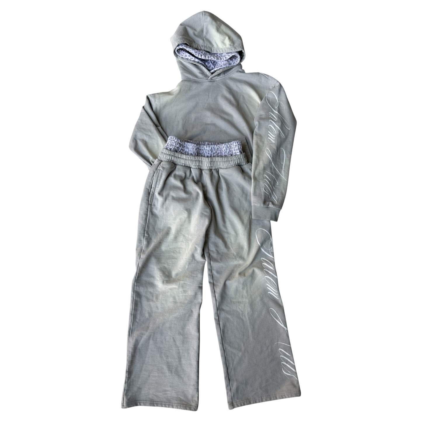 GLAMORE TRACKSUIT WHITE