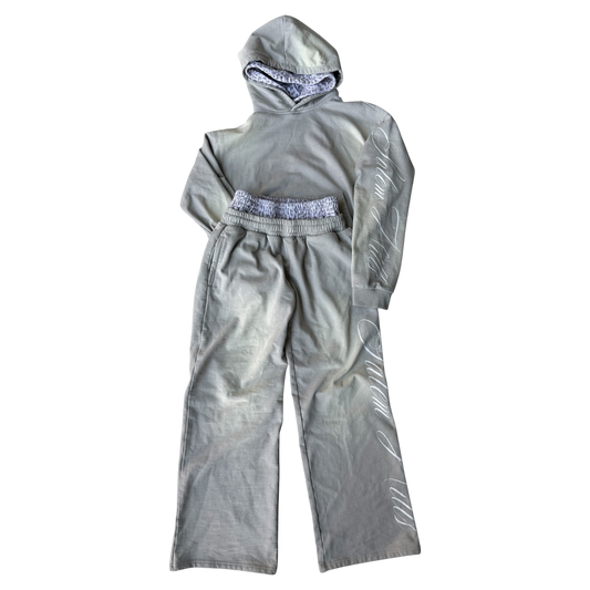 GLAMORE TRACKSUIT WHITE