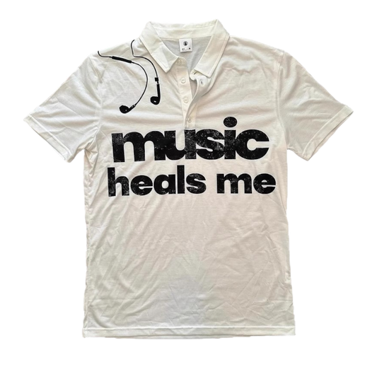 MUSIC HEALS ME POLO